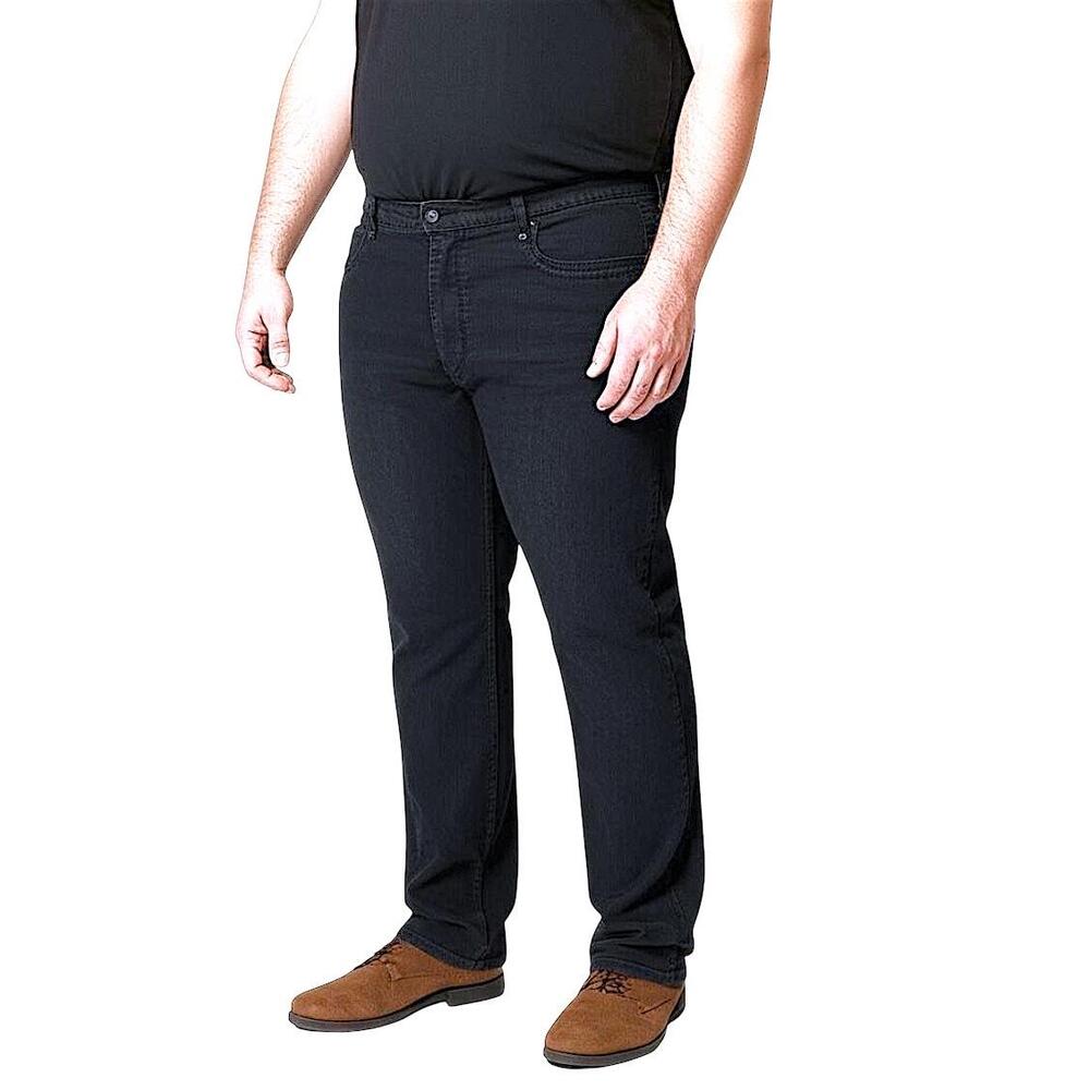 PUBLIC RECORD Mens Black Slim Fit Lightweight Denim‎ Jeans Casual Streetwear